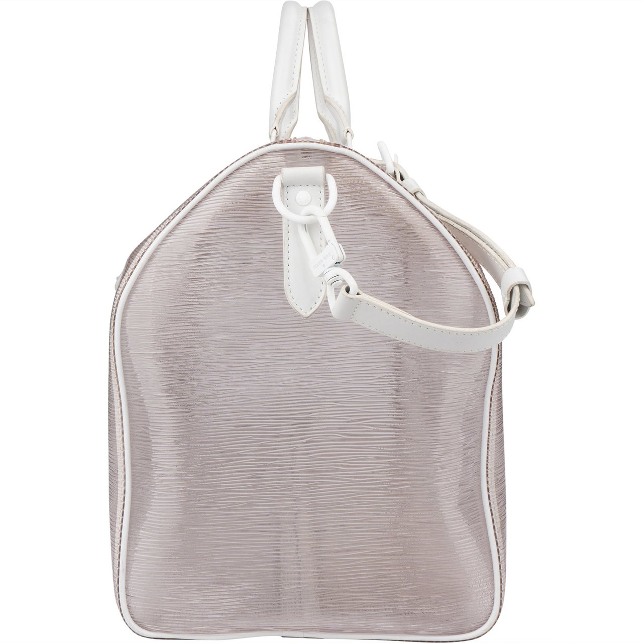 Louis Vuitton Louis Vuitton Transparent Wavy Epi Keepall 50 Bandouliere Wit