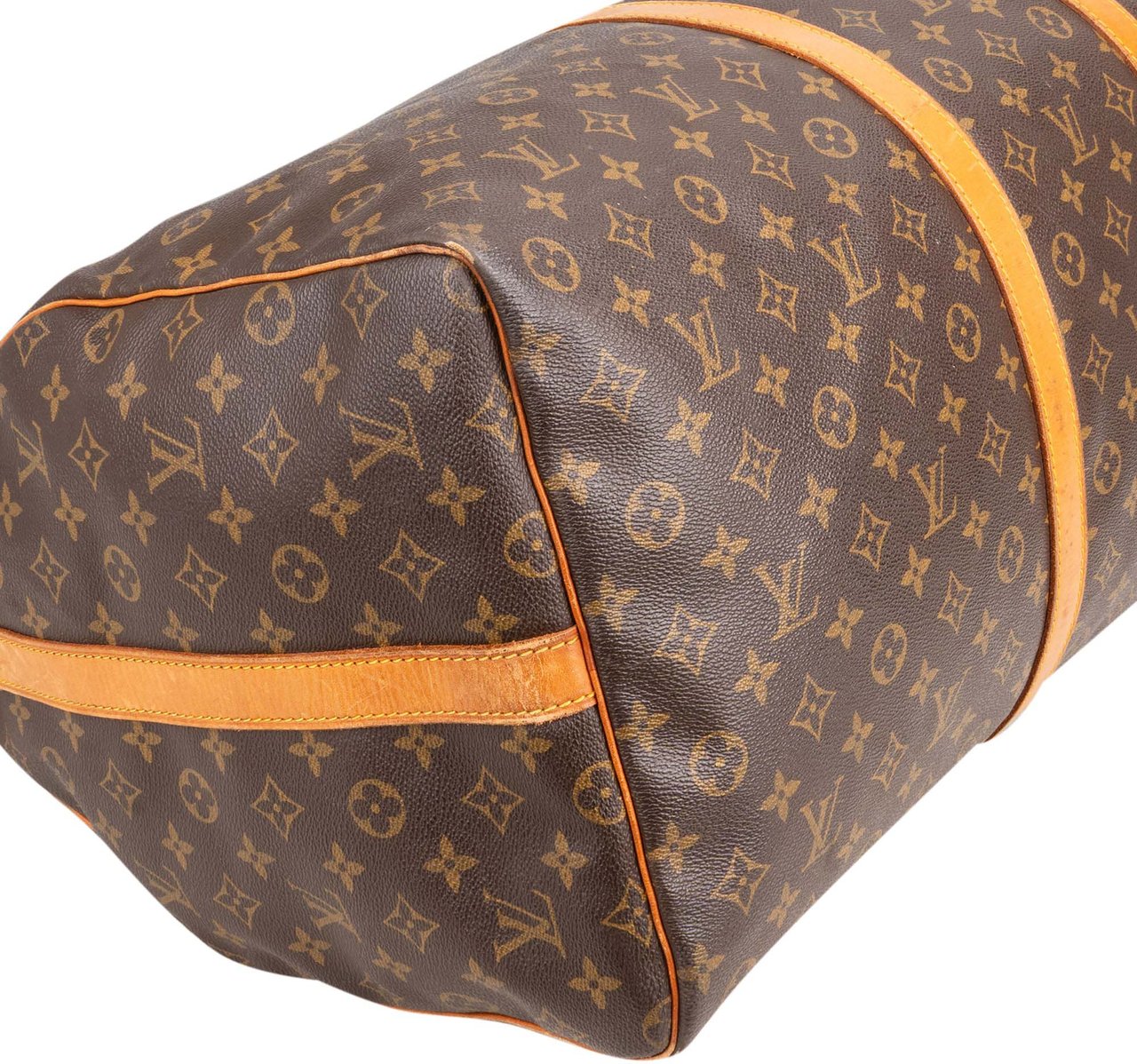 Louis Vuitton Louis Vuitton Canvas Monogram Keepall 60 Bandouliere Bruin