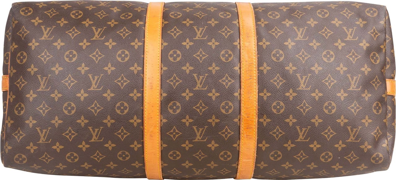 Louis Vuitton Louis Vuitton Canvas Monogram Keepall 60 Bandouliere Bruin