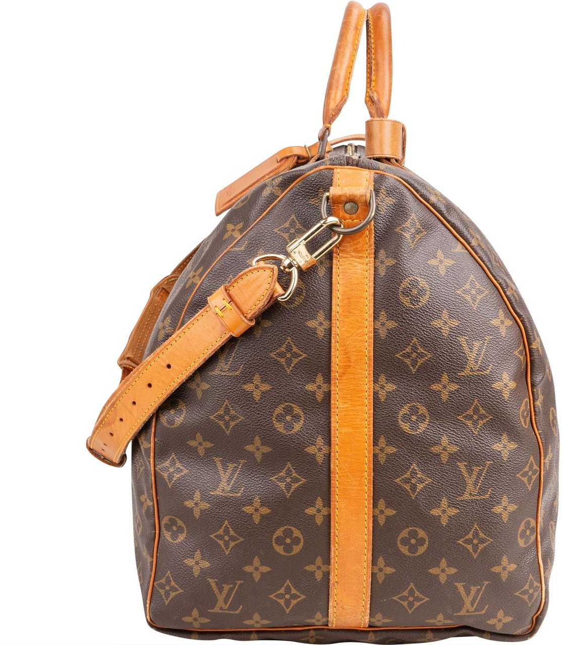 Louis Vuitton Louis Vuitton Canvas Monogram Keepall 60 Bandouliere Bruin