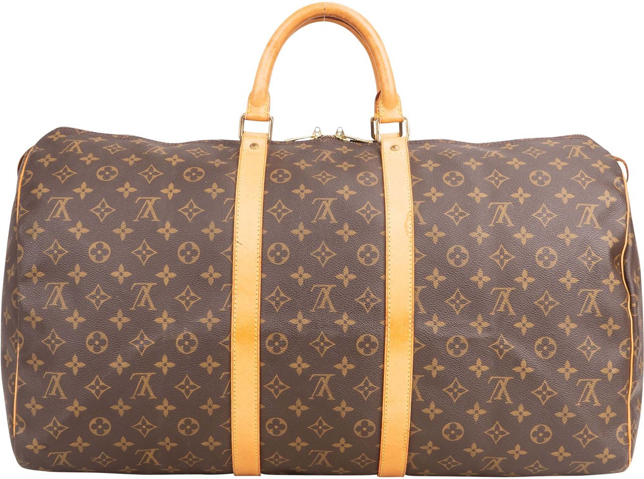 Louis Vuitton Louis Vuitton Canvas Monogram Keepall 55 Bruin