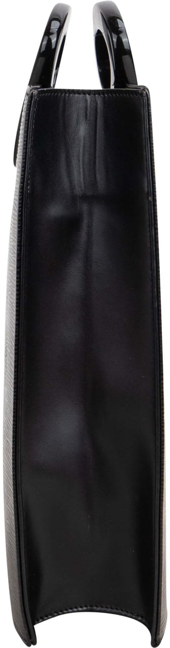 Louis Vuitton Louis Vuitton Noir Epi Leather Ombre Handbag Zwart