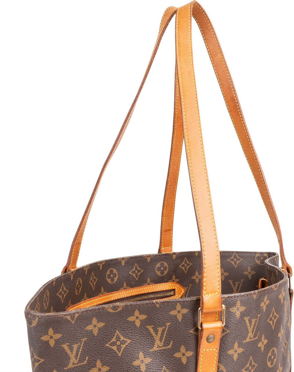 Louis Vuitton Louis Vuitton Canvas Monogram Sac Shopping Shoulder Bag Bruin