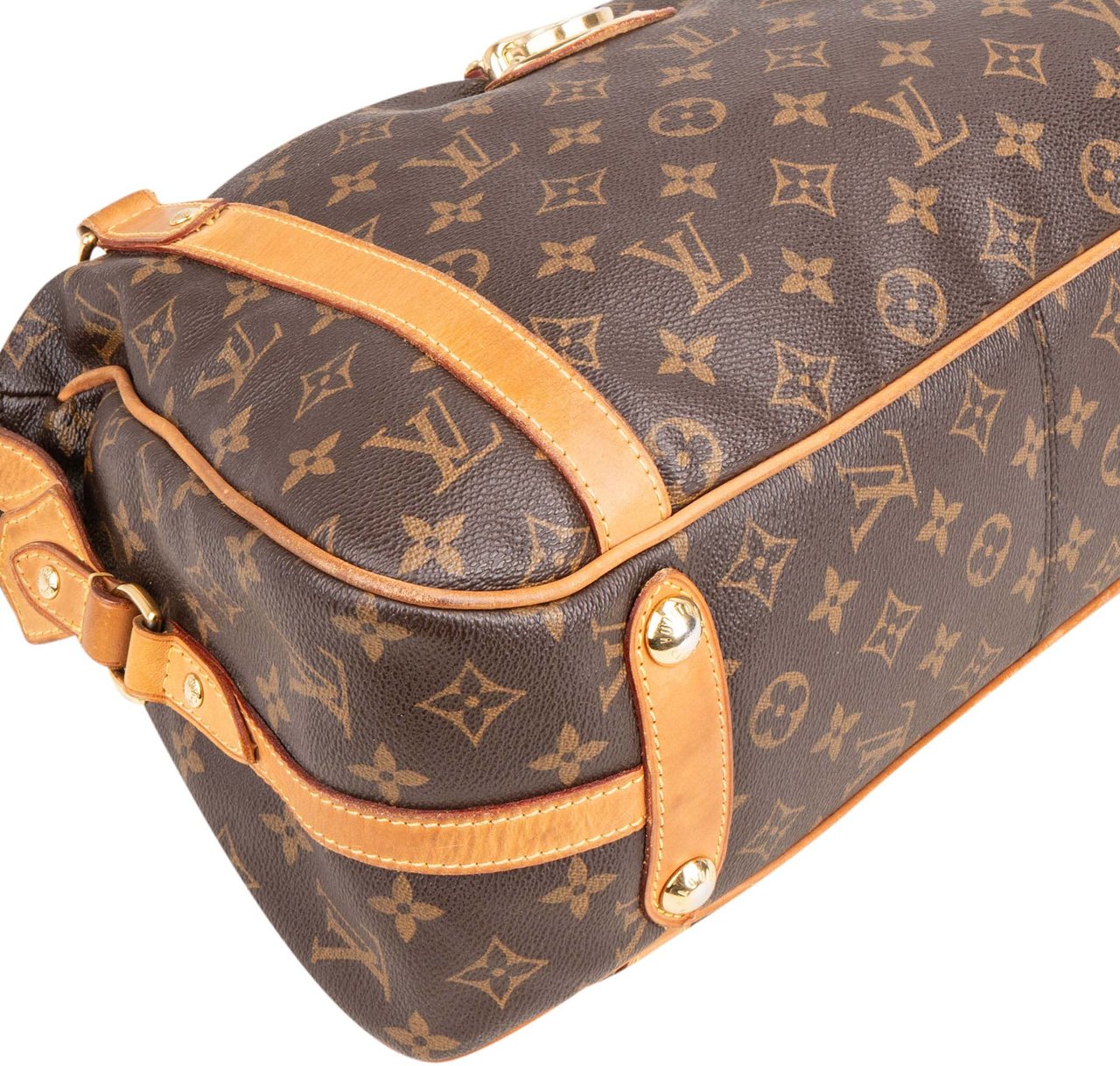Louis Vuitton Louis Vuitton Canvas Monogram Stresa PM Shoulder Bag Bruin