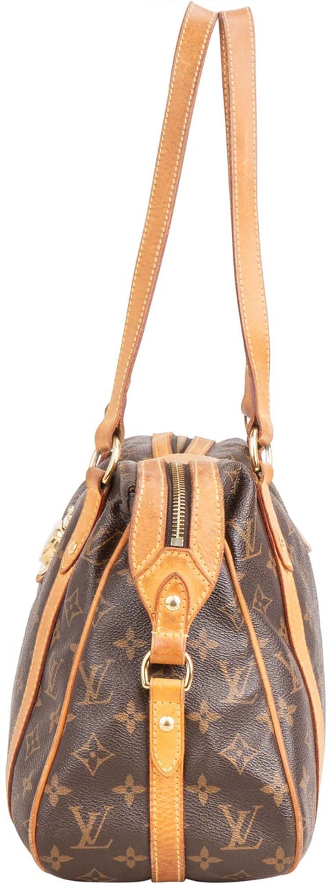 Louis Vuitton Louis Vuitton Canvas Monogram Stresa PM Shoulder Bag Bruin