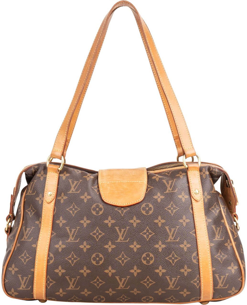 Louis Vuitton Louis Vuitton Canvas Monogram Stresa PM Shoulder Bag Bruin