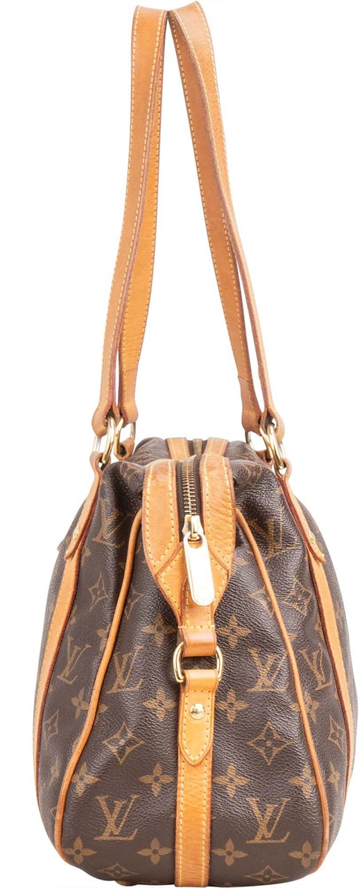 Louis Vuitton Louis Vuitton Canvas Monogram Stresa PM Shoulder Bag Bruin