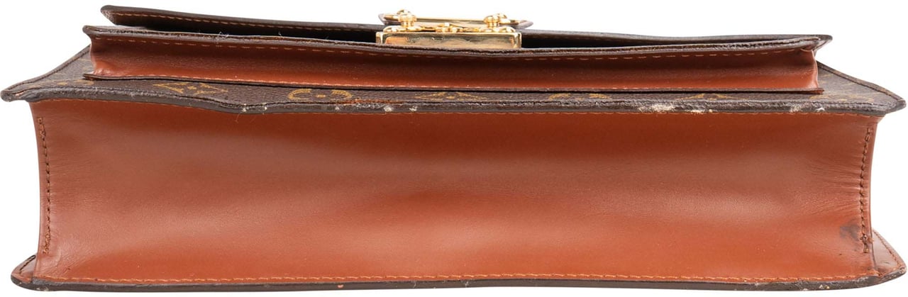 Louis Vuitton Louis Vuitton Canvas Monogram Monceau Handbag Bruin