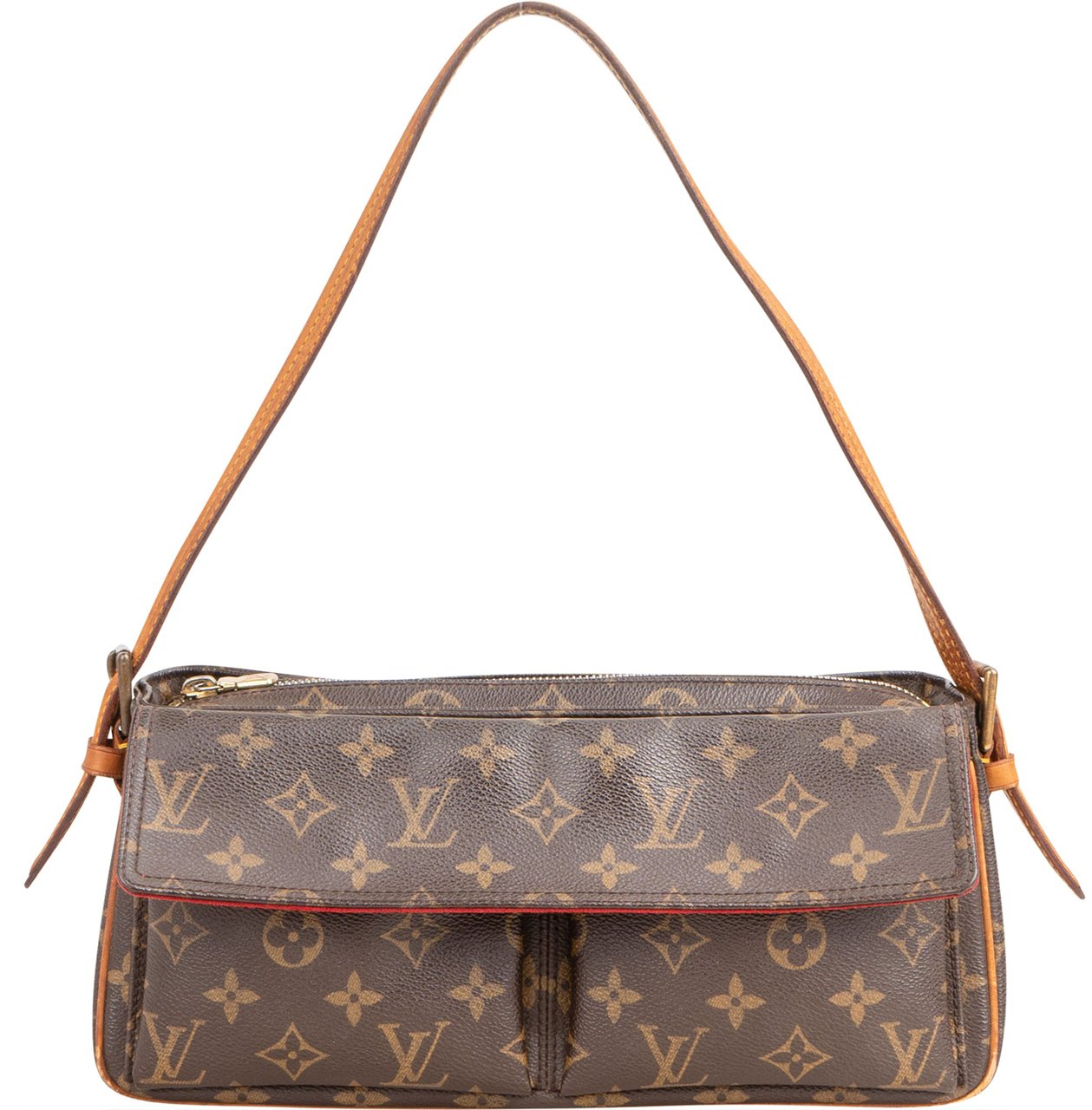 Louis Vuitton Louis Vuitton Canvas Monogram Viva Cite PM Shoulder Bag Bruin