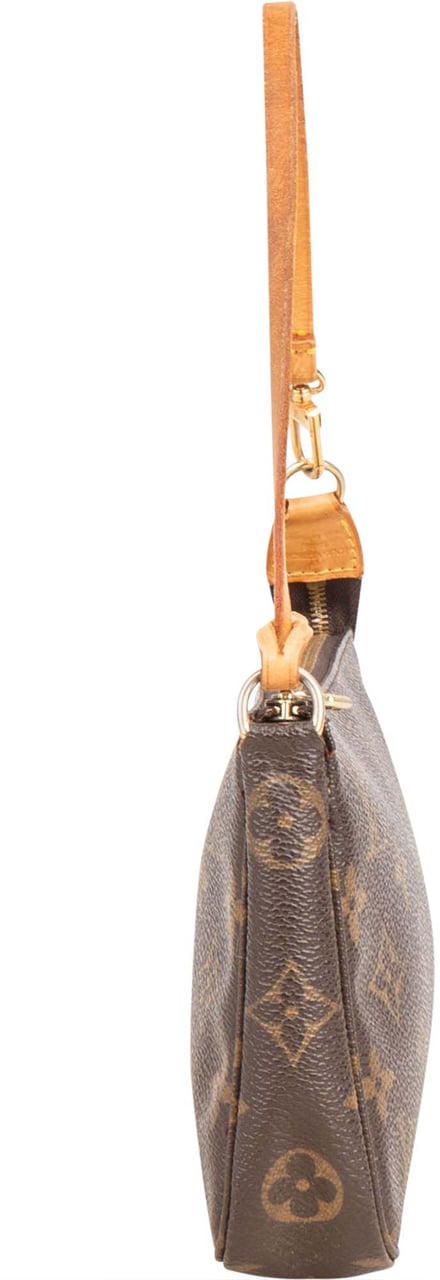 Louis Vuitton Louis Vuitton Canvas Monogram Pochette Accessoire Handbag Bruin