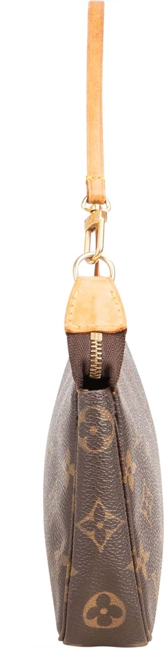 Louis Vuitton Louis Vuitton Canvas Monogram Pochette Accessoire Handbag Bruin