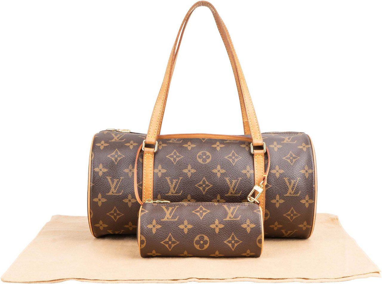 Louis Vuitton Louis Vuitton Canvas Monogram Papillon Set Handbag Bruin