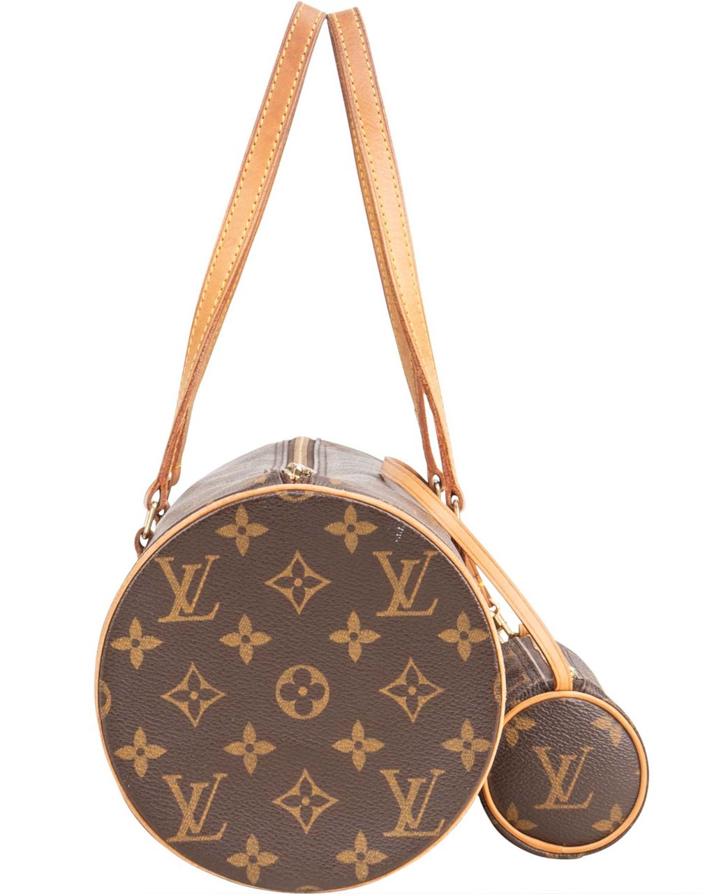Louis Vuitton Louis Vuitton Canvas Monogram Papillon Set Handbag Bruin