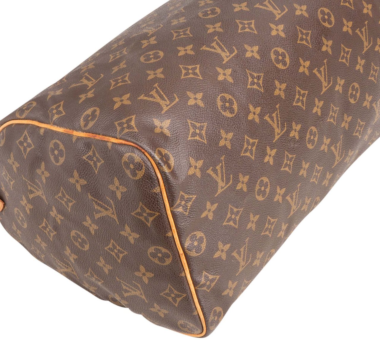 Louis Vuitton Louis Vuitton Canvas Monogram Speedy 40 Handbag Bruin
