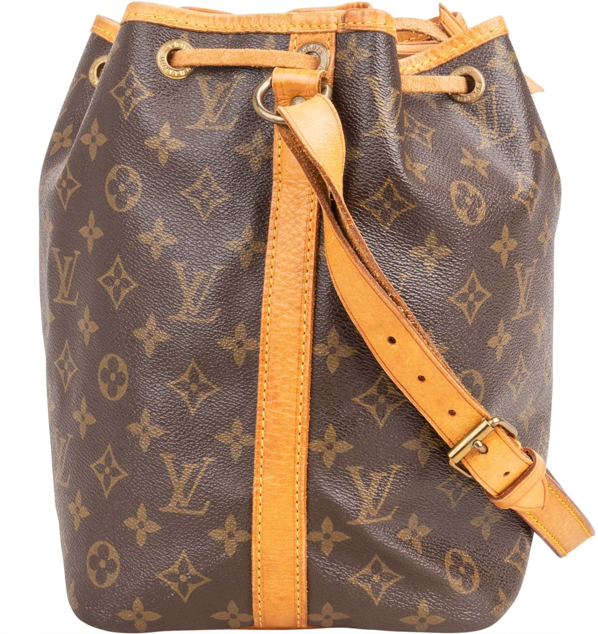 Louis Vuitton Louis Vuitton Canvas Monogram Sac Noe Petit Shoulder Bag Bruin