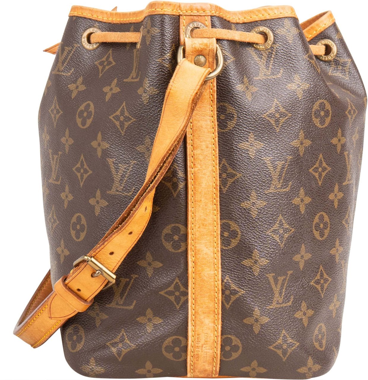 Louis Vuitton Louis Vuitton Canvas Monogram Sac Noe Petit Shoulder Bag Bruin