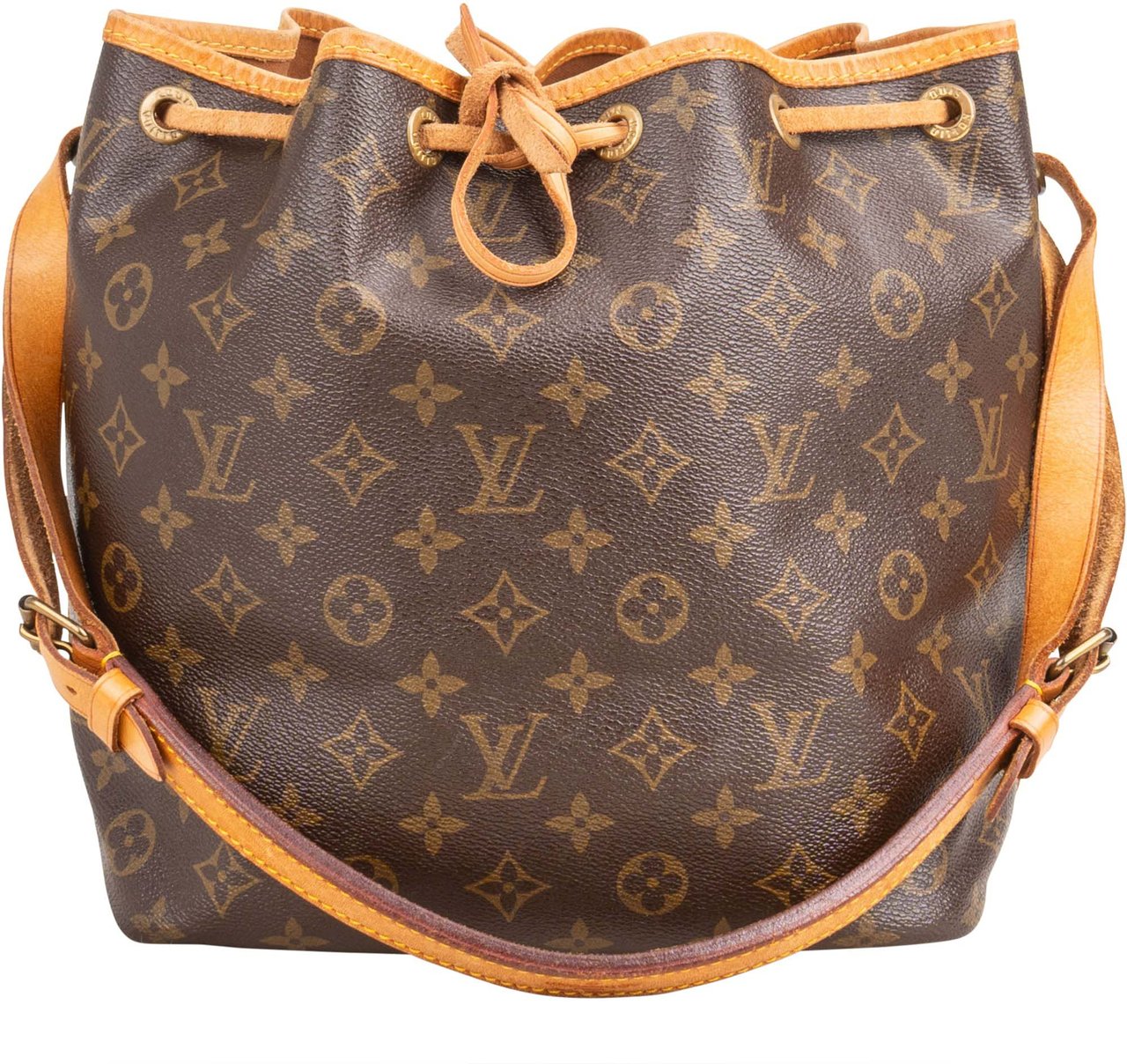Louis Vuitton Louis Vuitton Canvas Monogram Sac Noe Petit Shoulder Bag Bruin