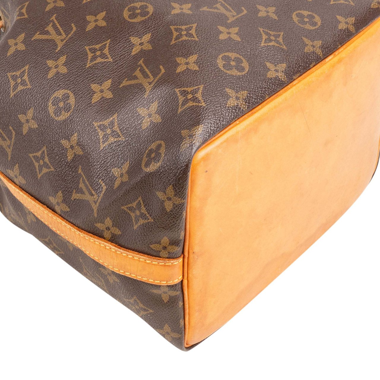 Louis Vuitton Louis Vuitton Canvas Monogram Sac Noe Petit Shoulder Bag Bruin