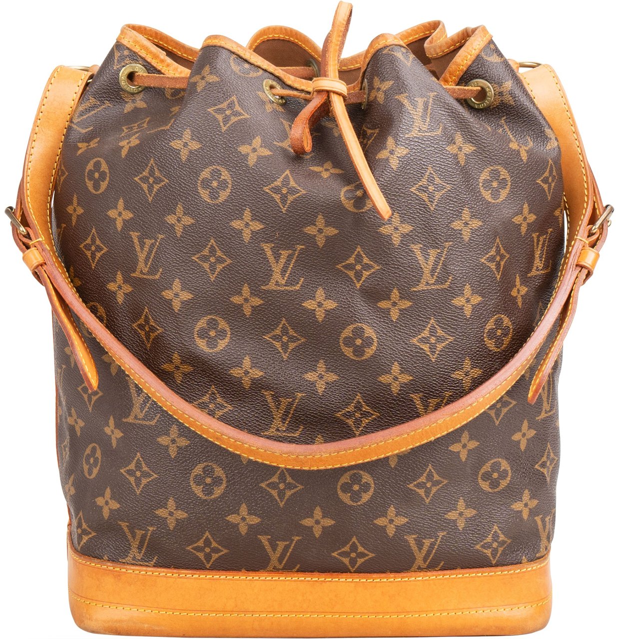 Louis Vuitton Louis Vuitton Canvas Monogram Sac Noe Grande Shoulder Bag Bruin