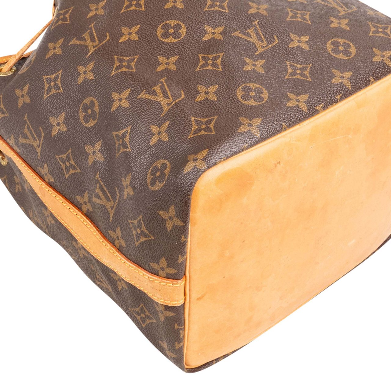 Louis Vuitton Louis Vuitton Canvas Monogram Sac Noe Petit Shoulder Bag Bruin