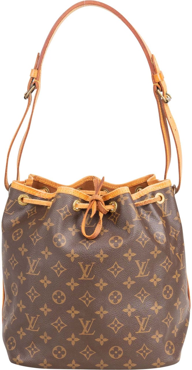 Louis Vuitton Louis Vuitton Canvas Monogram Sac Noe Petit Shoulder Bag Bruin