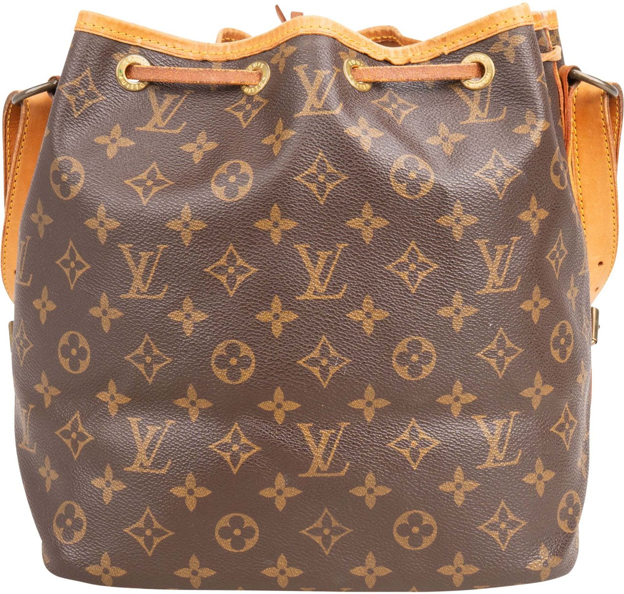 Louis Vuitton Louis Vuitton Canvas Monogram Sac Noe Petit Shoulder Bag Bruin