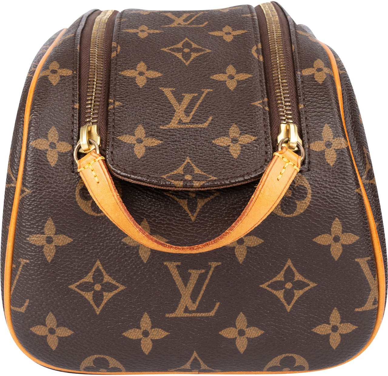 Louis Vuitton Louis Vuitton Canvas Monogram King Size Toiletry Bag Bruin