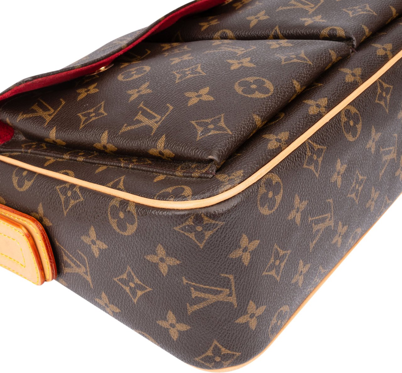 Louis Vuitton Louis Vuitton Canvas Monogram Multiple Cite Handbag Bruin