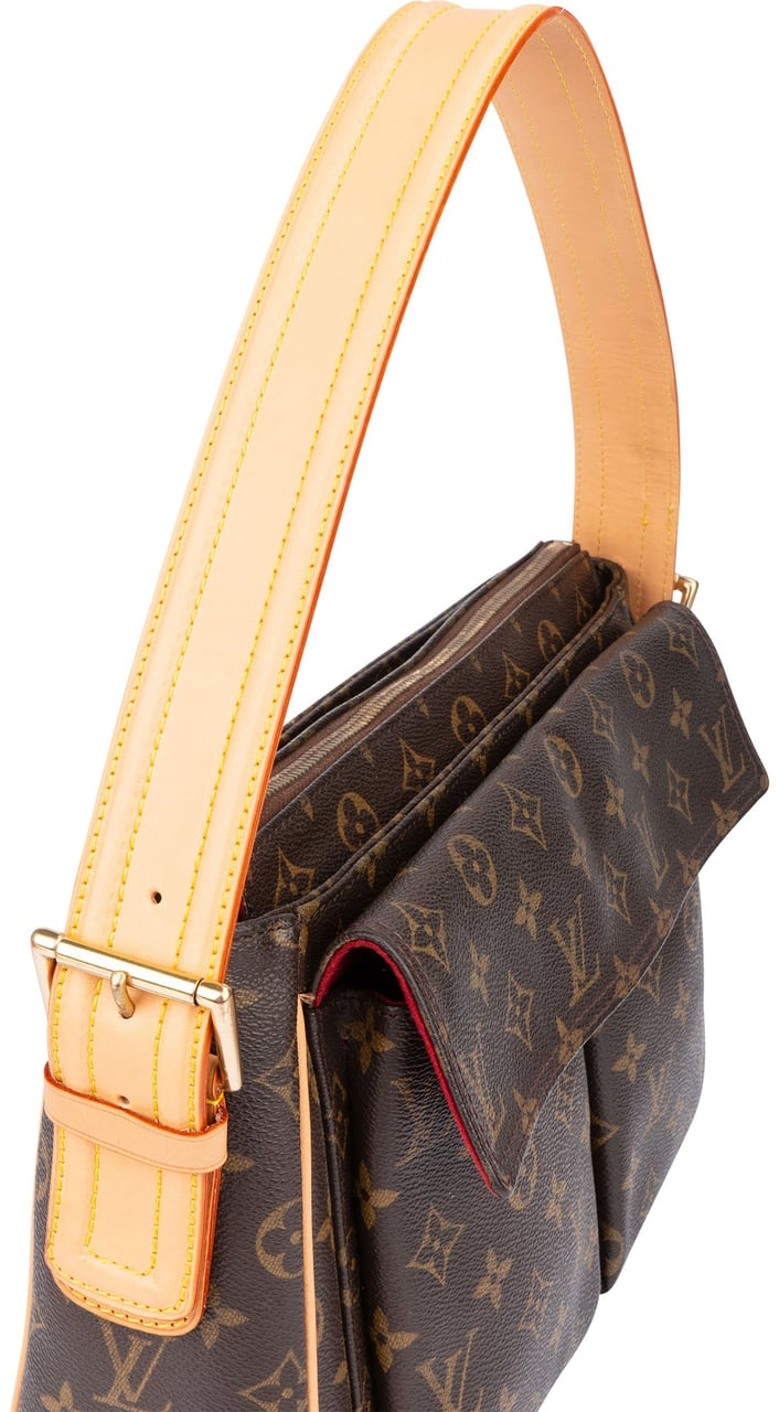 Louis Vuitton Louis Vuitton Canvas Monogram Multiple Cite Handbag Bruin