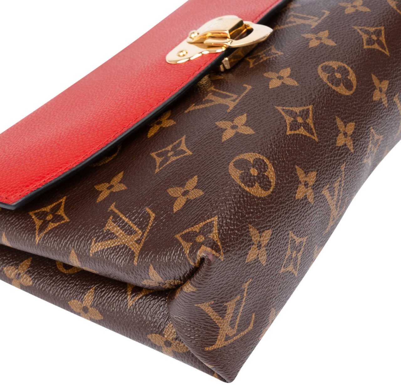 Louis Vuitton Canvas Monogram Saint Placide Crossbody Bag Bruin