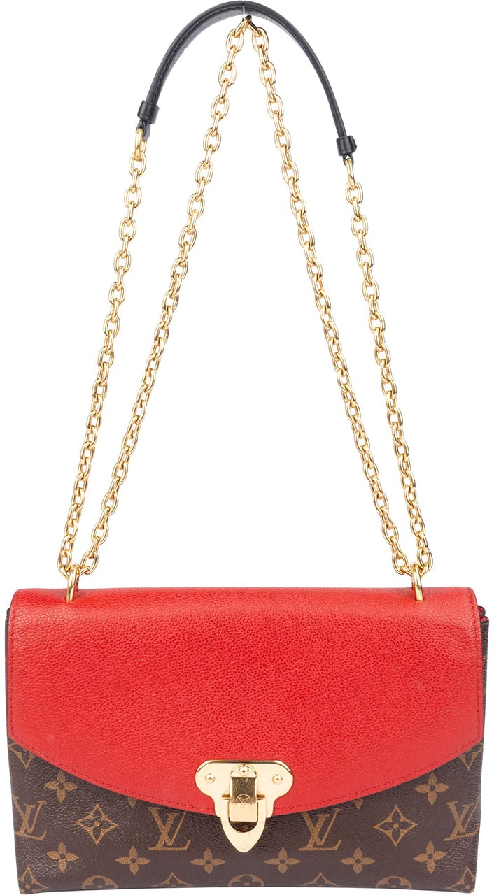 Louis Vuitton Canvas Monogram Saint Placide Crossbody Bag Bruin