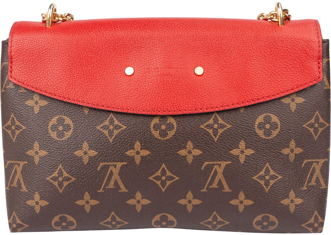 Louis Vuitton Canvas Monogram Saint Placide Crossbody Bag Bruin