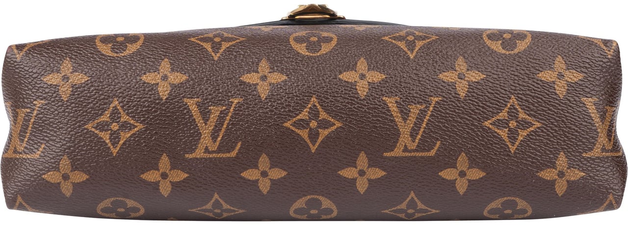 Louis Vuitton Louis Vuitton Canvas Monogram Saint Placide Crossbody Bag Bruin