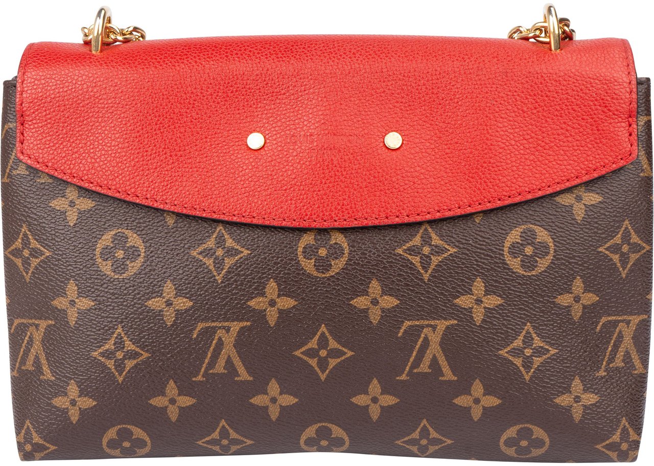 Louis Vuitton Louis Vuitton Canvas Monogram Saint Placide Crossbody Bag Bruin