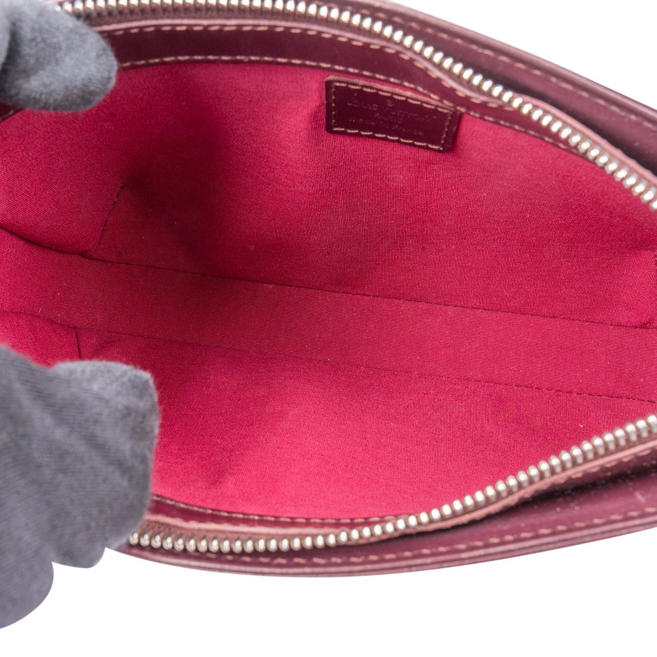 Louis Vuitton Louis Vuitton Monogram Pochette Mat Fowler Shoulder Bag Rood