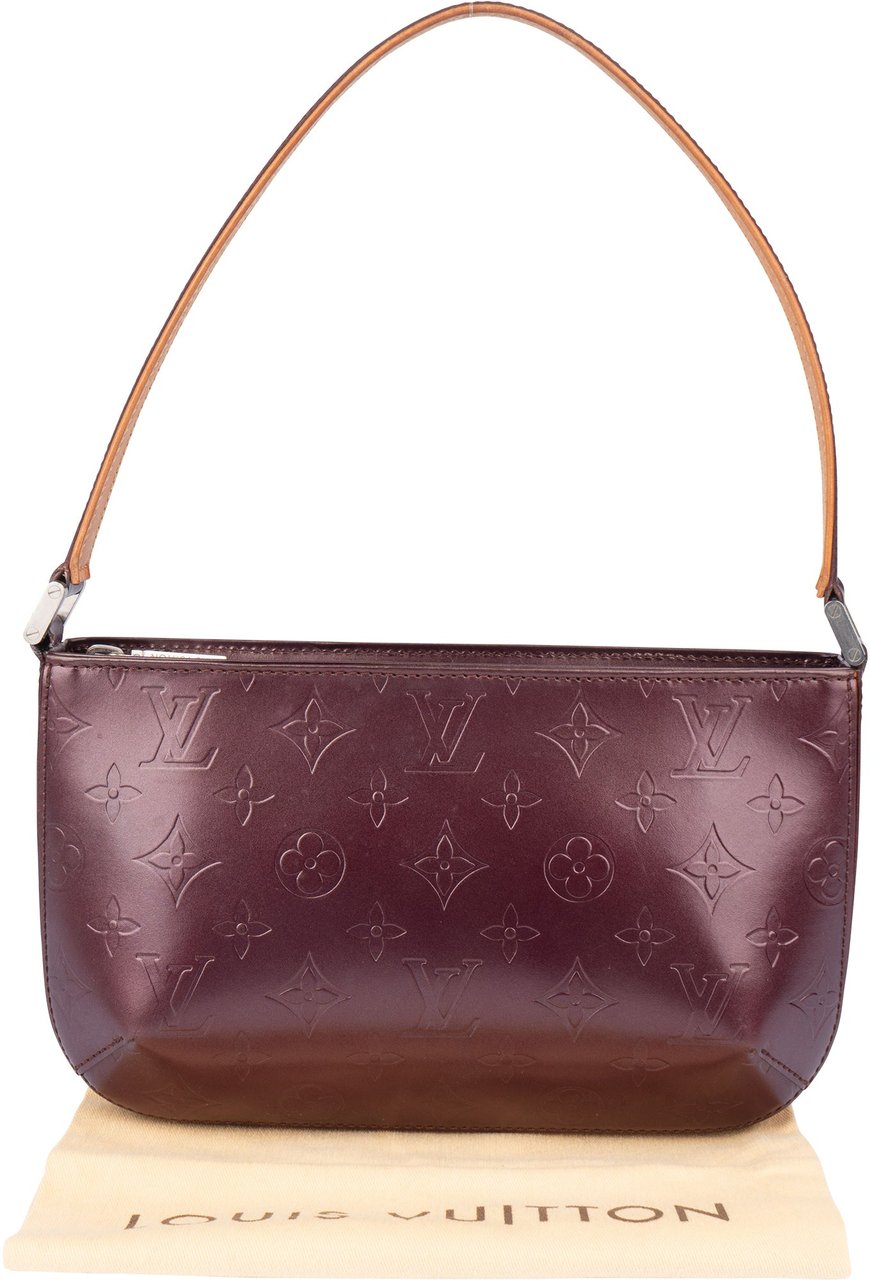 Louis Vuitton Monogram Pochette Mat Fowler Shoulder Bag Roze