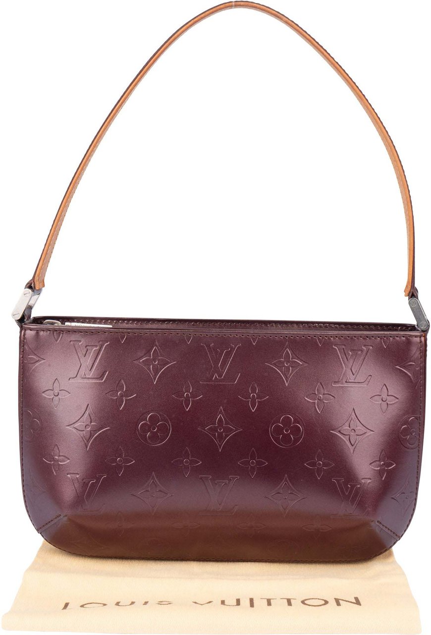 Louis Vuitton Louis Vuitton Monogram Pochette Mat Fowler Shoulder Bag Rood