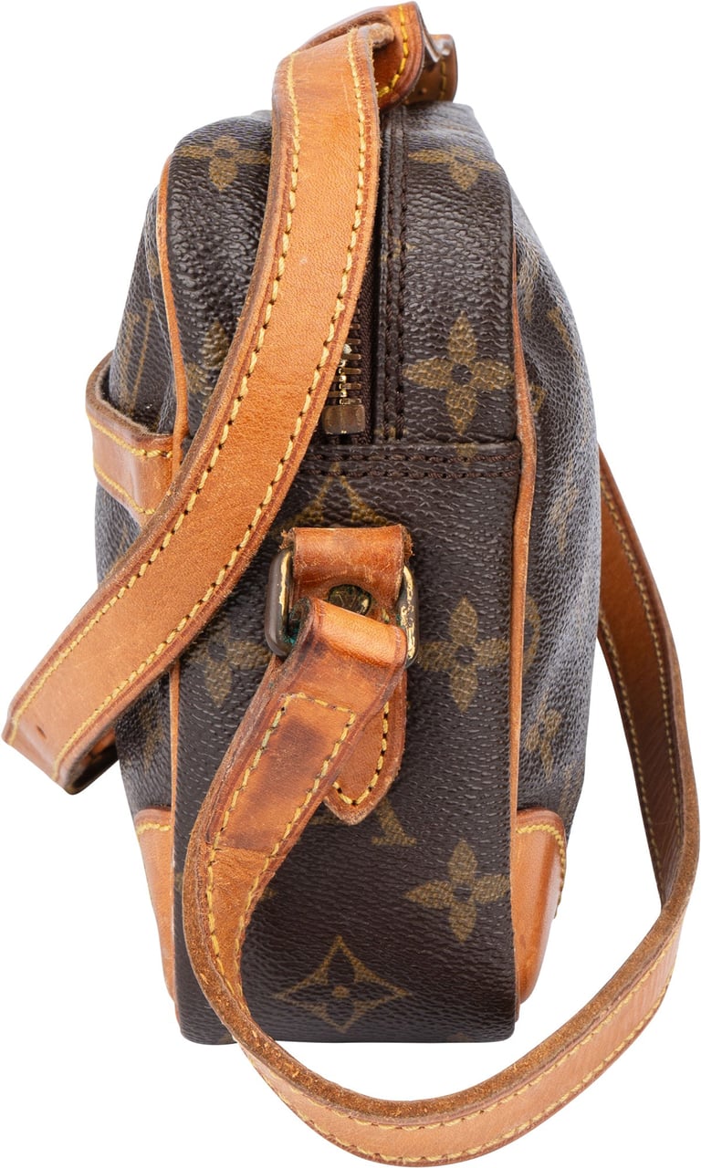 Louis Vuitton Louis Vuitton Canvas Monogram Trocadero 23 Crossbody Bag Bruin