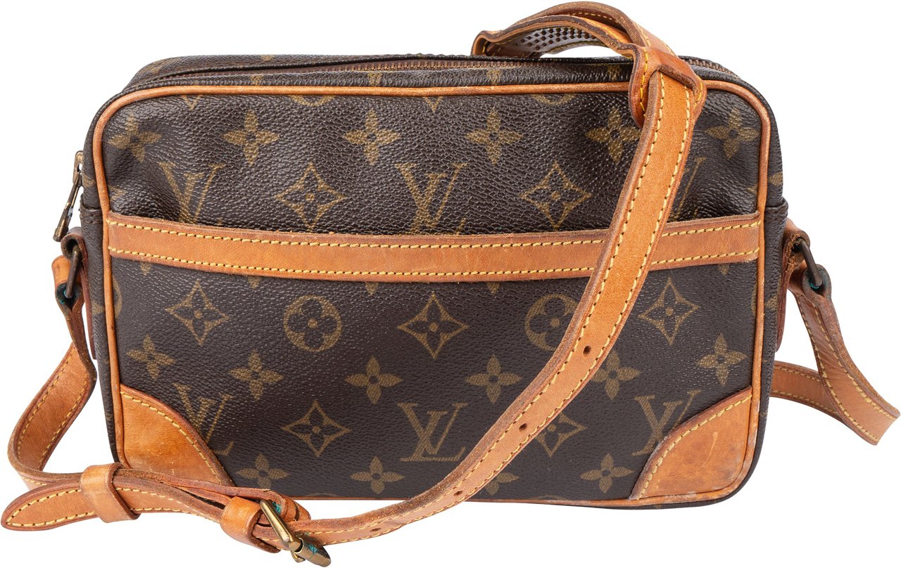 Louis Vuitton Louis Vuitton Canvas Monogram Trocadero 23 Crossbody Bag Bruin