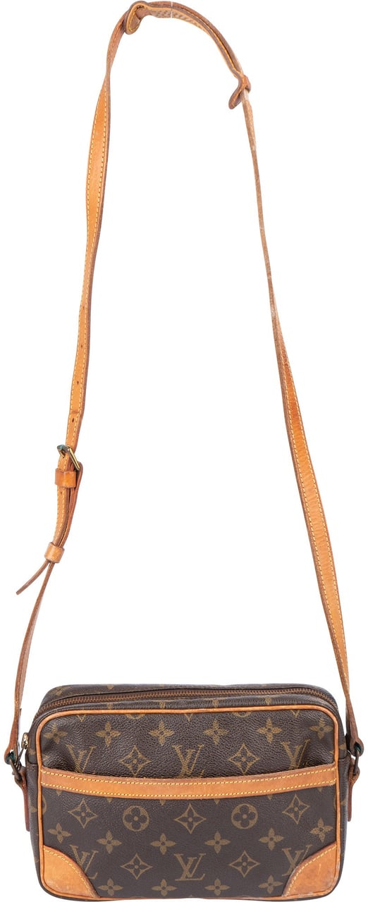 Louis Vuitton Louis Vuitton Canvas Monogram Trocadero 23 Crossbody Bag Bruin