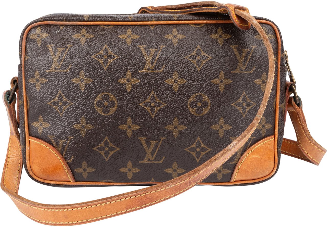 Louis Vuitton Louis Vuitton Canvas Monogram Trocadero 23 Crossbody Bag Bruin