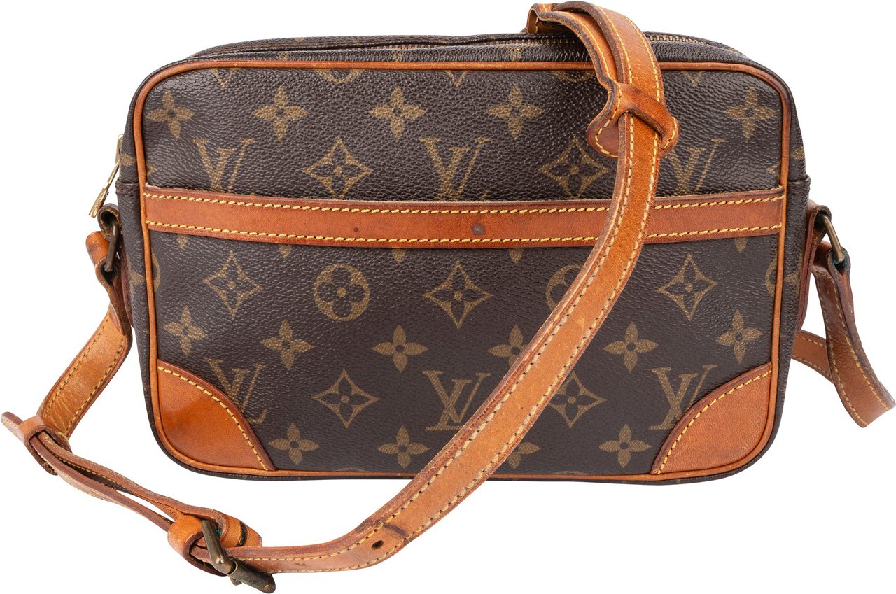 Louis Vuitton Louis Vuitton Canvas Monogram Trocadero 23 Crossbody Bag Bruin