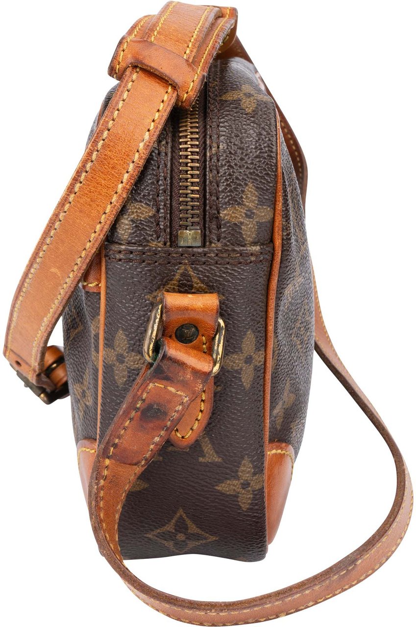 Louis Vuitton Louis Vuitton Canvas Monogram Trocadero 23 Crossbody Bag Bruin