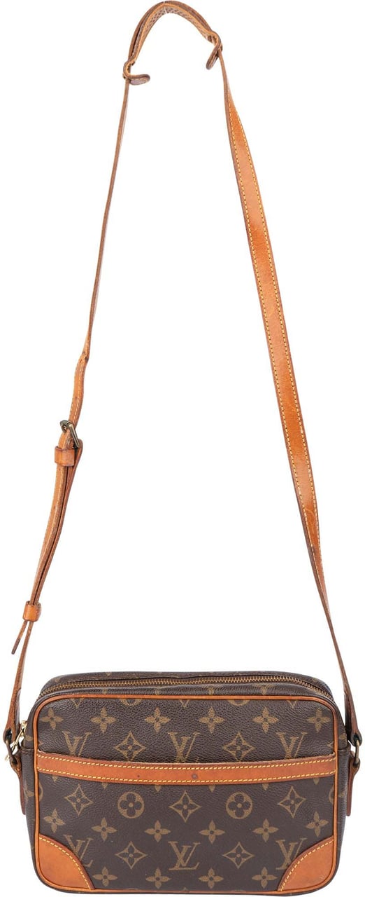 Louis Vuitton Louis Vuitton Canvas Monogram Trocadero 23 Crossbody Bag Bruin