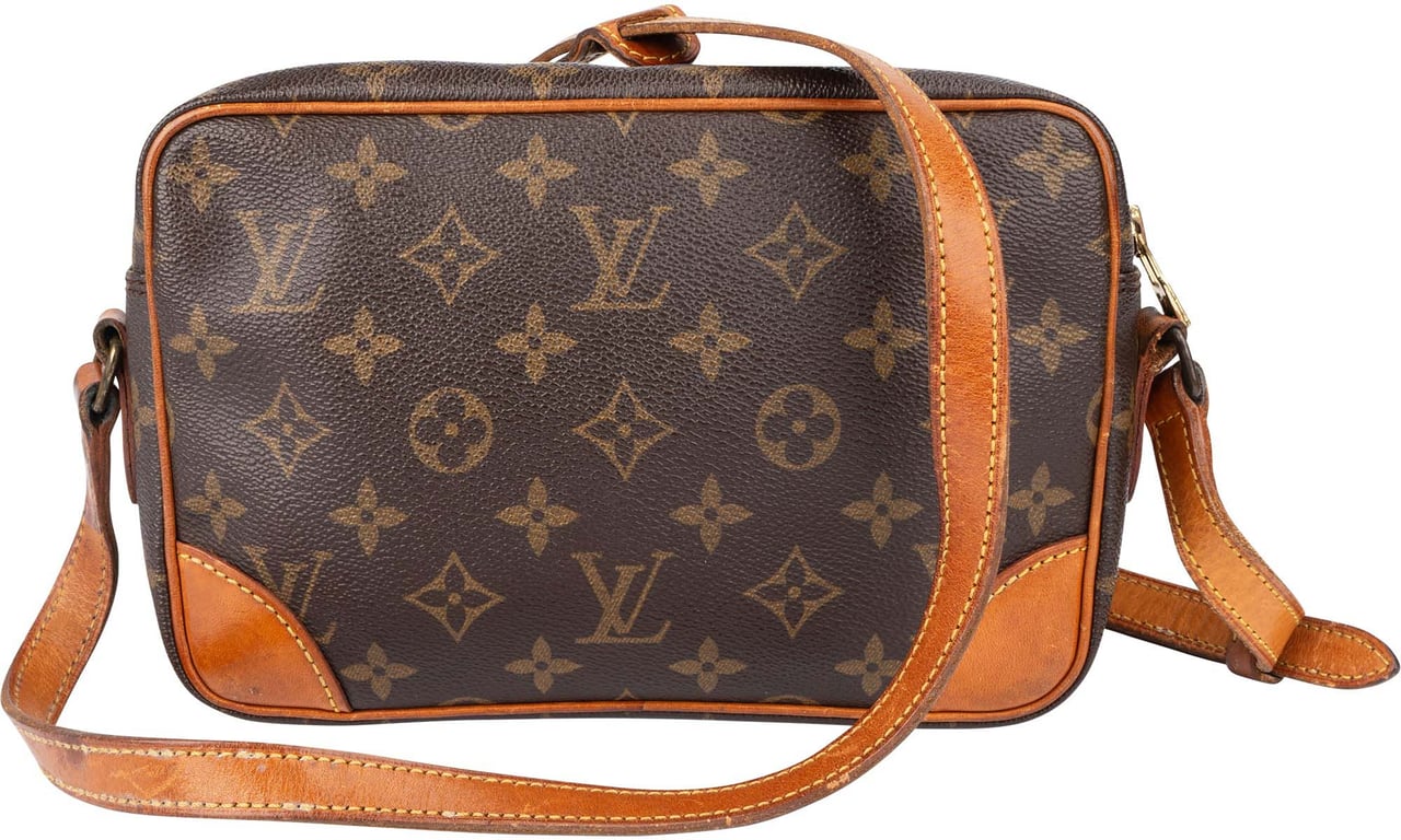 Louis Vuitton Louis Vuitton Canvas Monogram Trocadero 23 Crossbody Bag Bruin