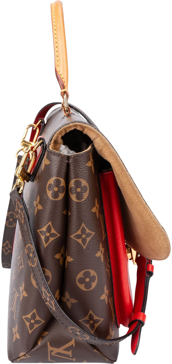 Louis Vuitton Canvas Monogram Marignan Handbag Bruin