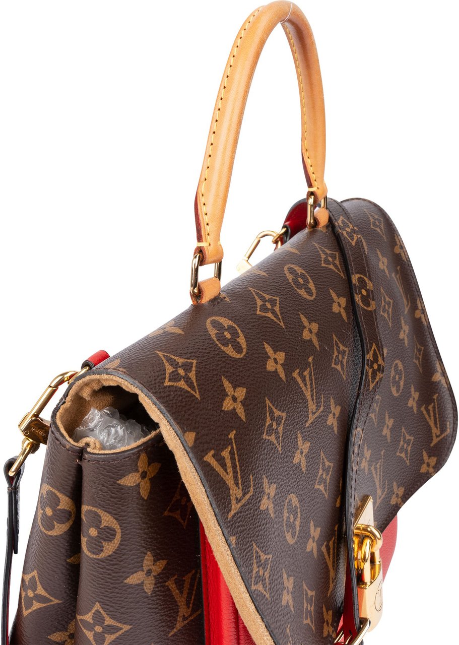 Louis Vuitton Canvas Monogram Marignan Handbag Bruin