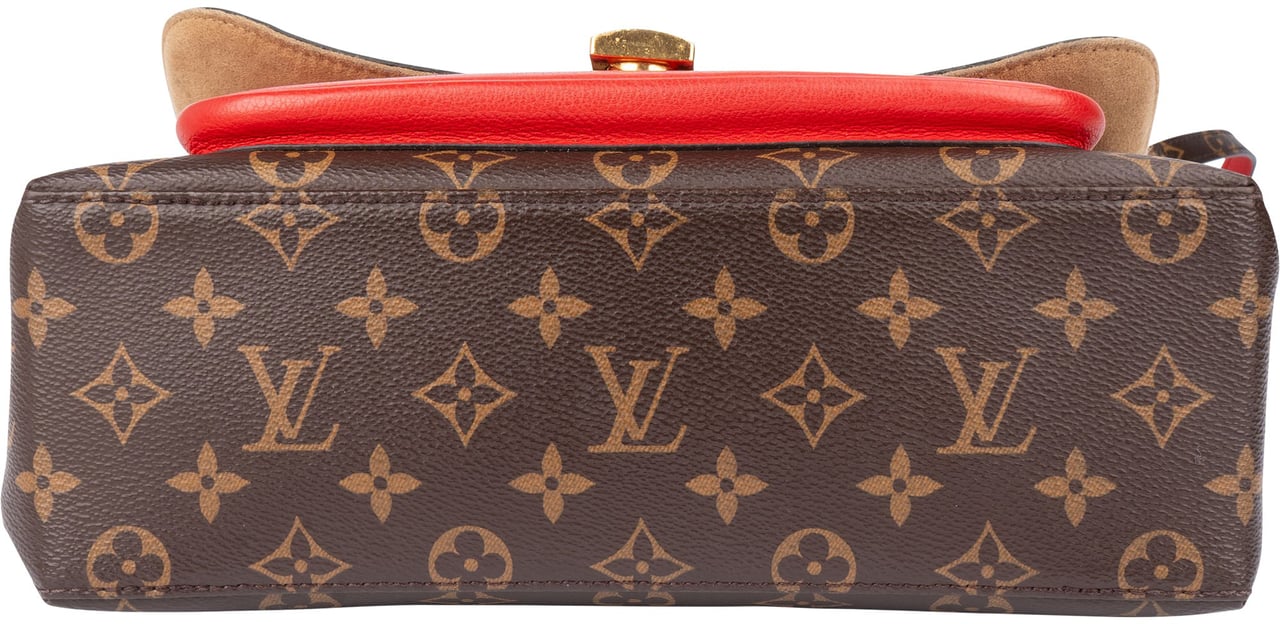 Louis Vuitton Canvas Monogram Marignan Handbag Bruin