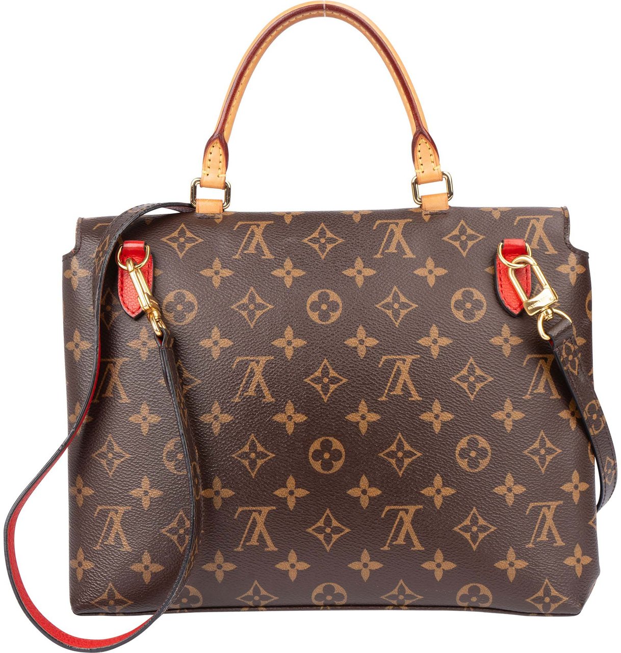 Louis Vuitton Louis Vuitton Canvas Monogram Marignan Handbag Bruin