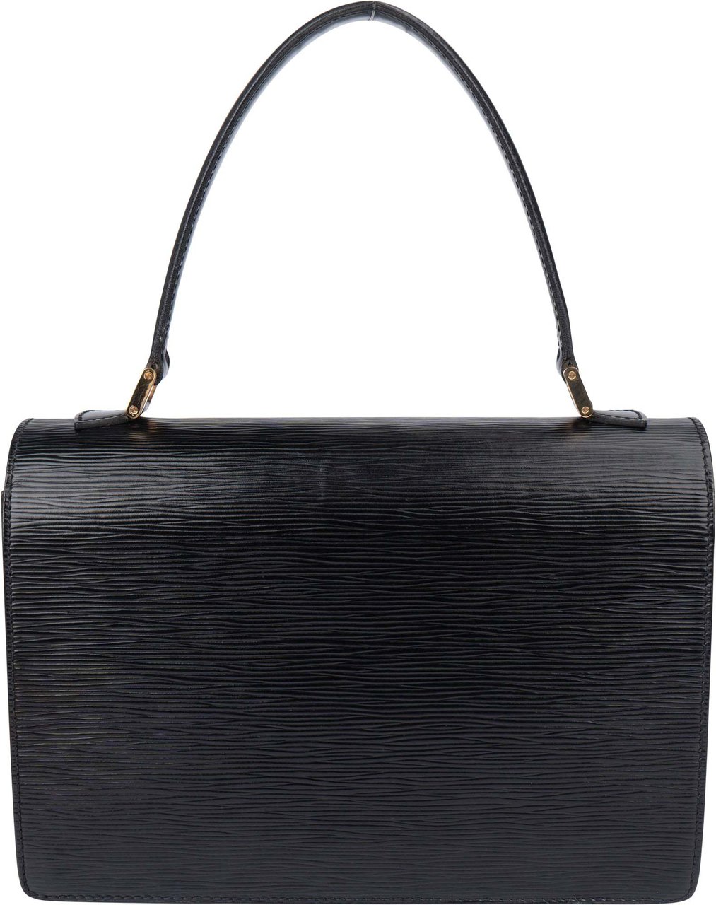 Louis Vuitton Louis Vuitton Noir Epi Leather Concorde Handbag Zwart